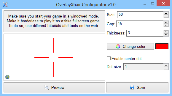 Download Crosshair Overlay For Games